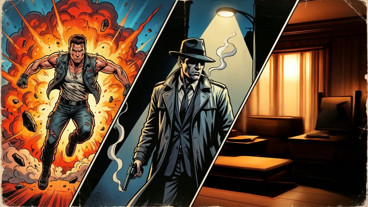 Коллаж киногероев — кино на СКТВ